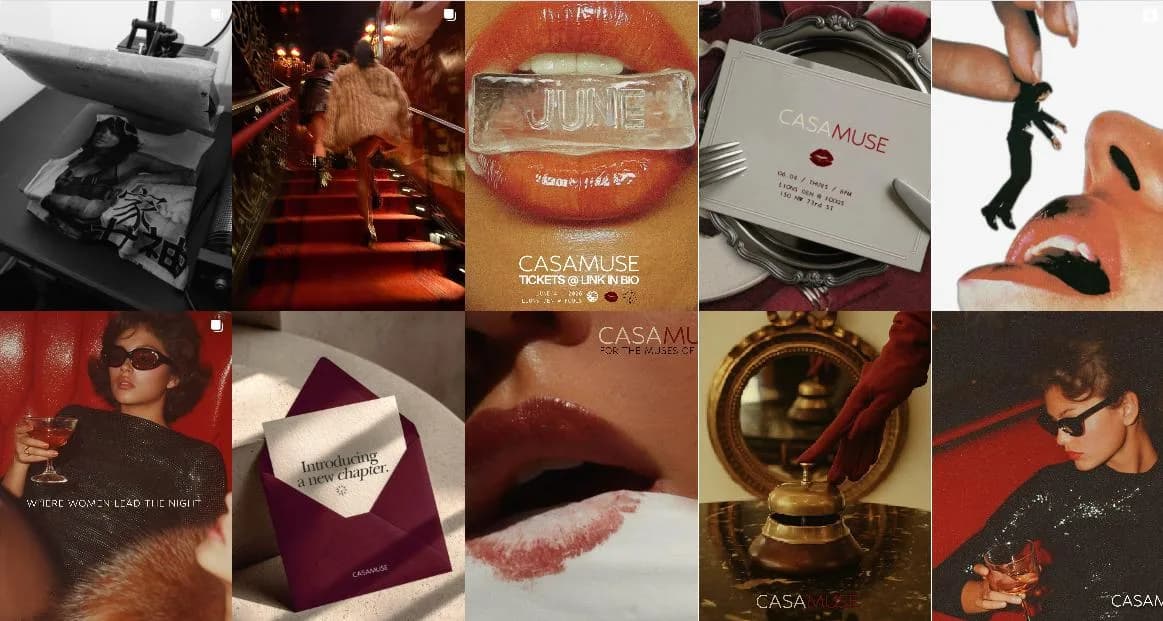 Casa Muse visual moodboard